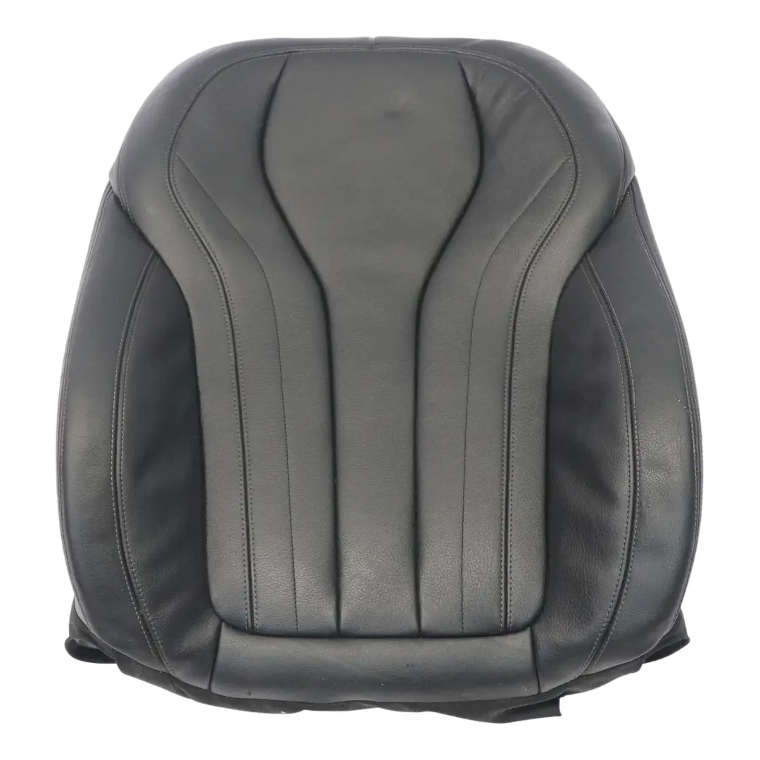 BMW X5 F15 X6 F16 Oparcie Fotela Sport Podgrzewane Lewy Przód Czarna skóra - SKU 7480157 - Numer Części 7480157