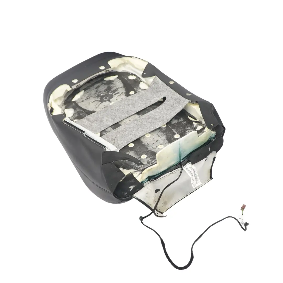 BMW X5 F15 X6 F16 Oparcie Fotela Sport Podgrzewane Lewy Przód Czarna skóra - SKU 7480157 - Numer Części 7480157