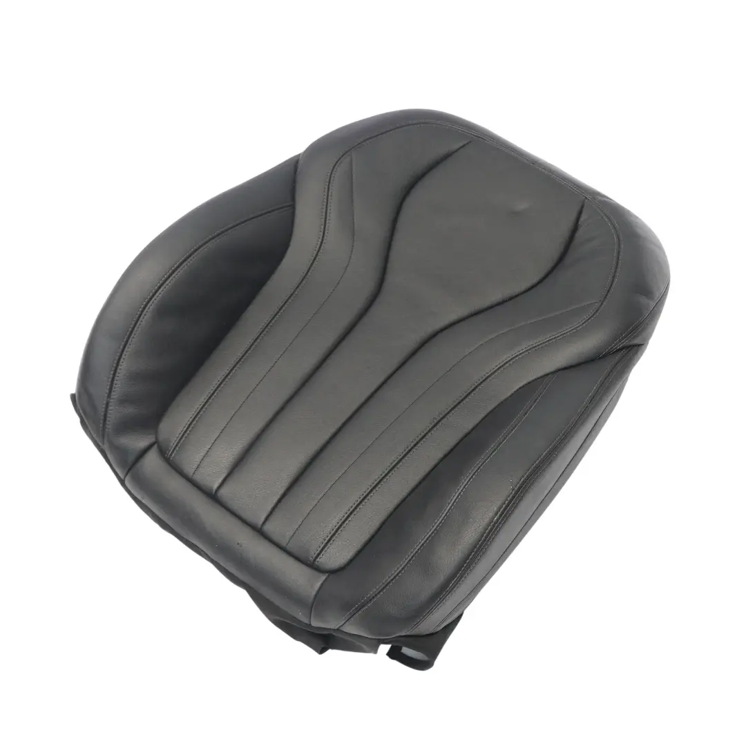BMW X5 F15 X6 F16 Oparcie Fotela Sport Podgrzewane Lewy Przód Czarna skóra - SKU 7480157 - Numer Części 7480157