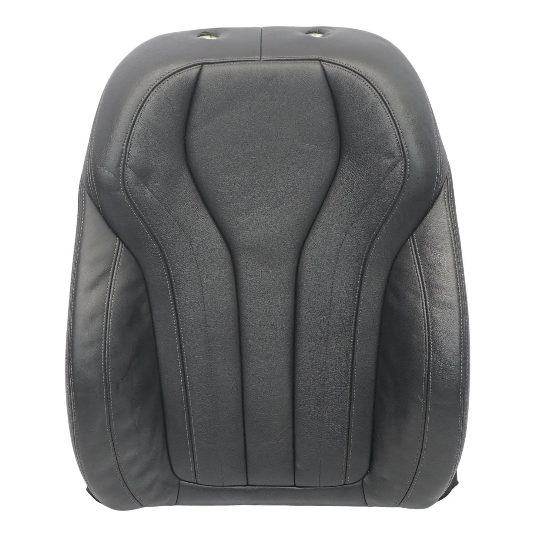 Housse de dossier BMW F15 F16 Siège avant droit chauffant Cuir Noir 7480158