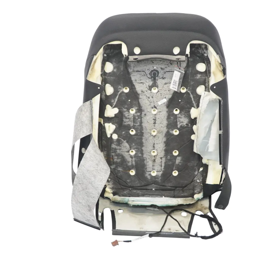  Housse de dossier BMW F15 F16 Siège avant droit chauffant Cuir Noir - SKU 7480158 - Numéro de pièce 7480158