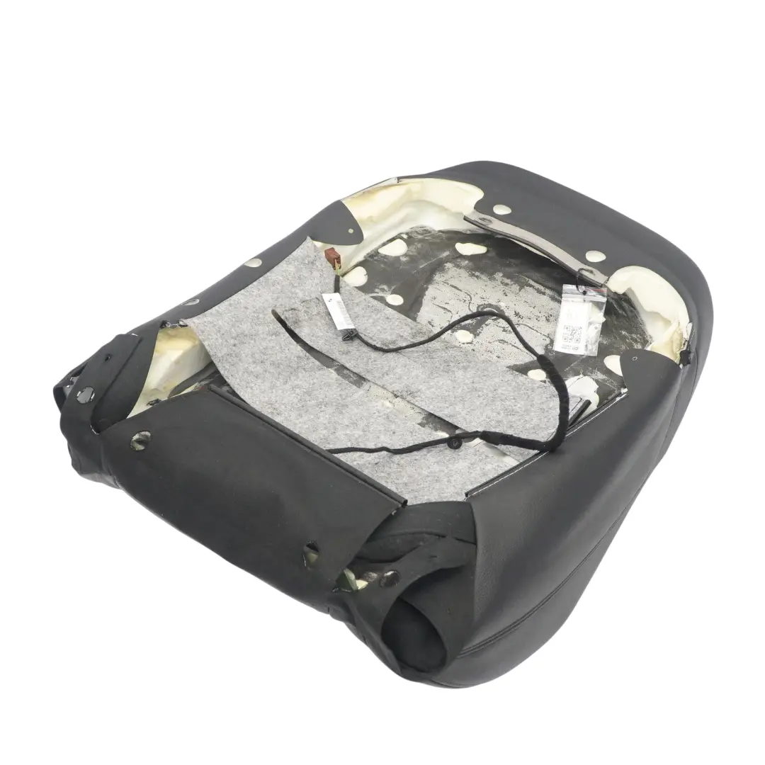  Rückenlehnenbezug BMW F15 F16 Vordersitz Rechts Beheizt Leder Schwarz - SKU 7480158 - Teilenummer 7480158
