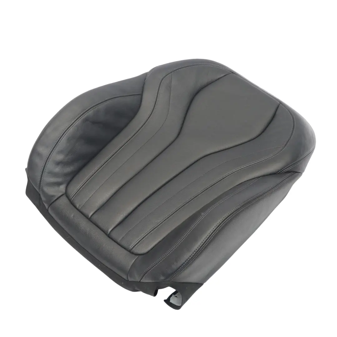  Rückenlehnenbezug BMW F15 F16 Vordersitz Rechts Beheizt Leder Schwarz - SKU 7480158 - Teilenummer 7480158