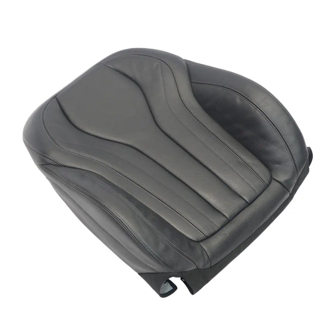  Housse de dossier BMW F15 F16 Siège avant droit chauffant Cuir Noir - SKU 7480158 - Numéro de pièce 7480158