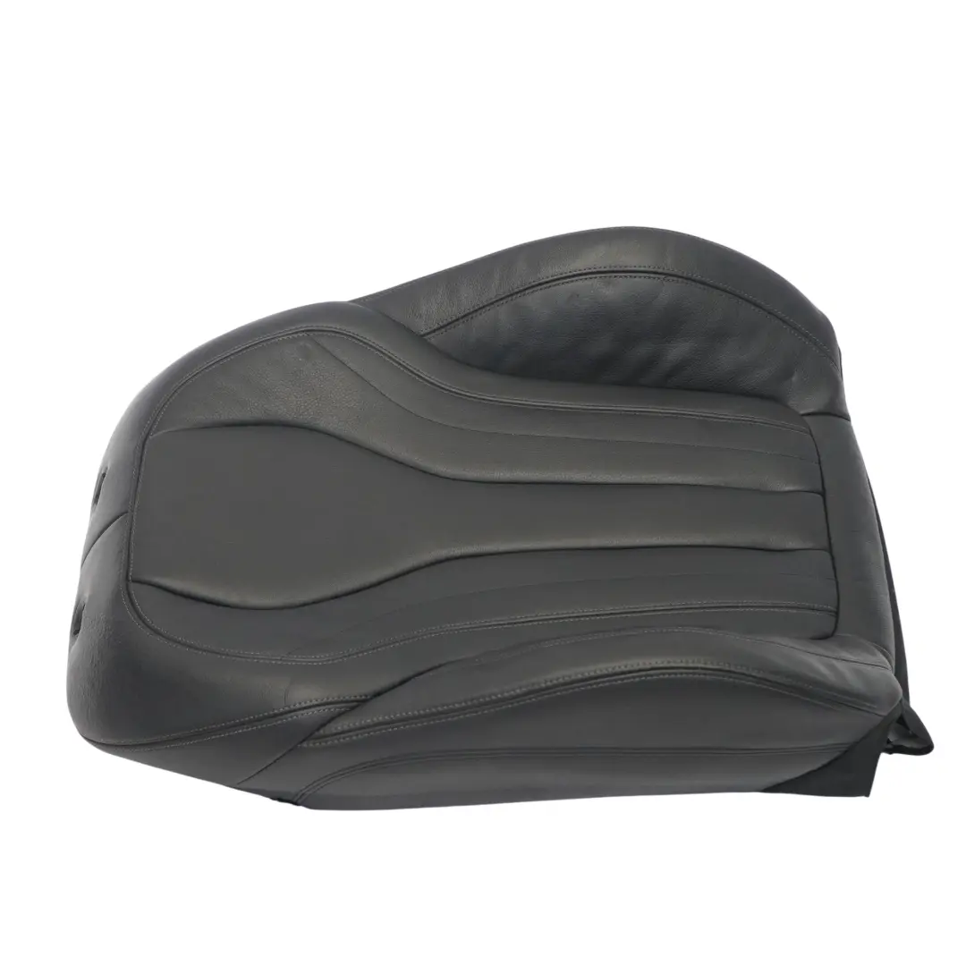  Rückenlehnenbezug BMW F15 F16 Vordersitz Rechts Beheizt Leder Schwarz - SKU 7480158 - Teilenummer 7480158
