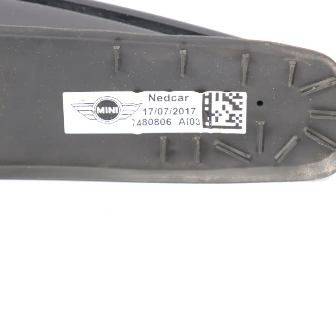 Mini Countryman F60 Rail Techo Izquierda Derecha Juego Cremallera Alto Brillo - SKU 7480805 - Número de pieza 7480805
