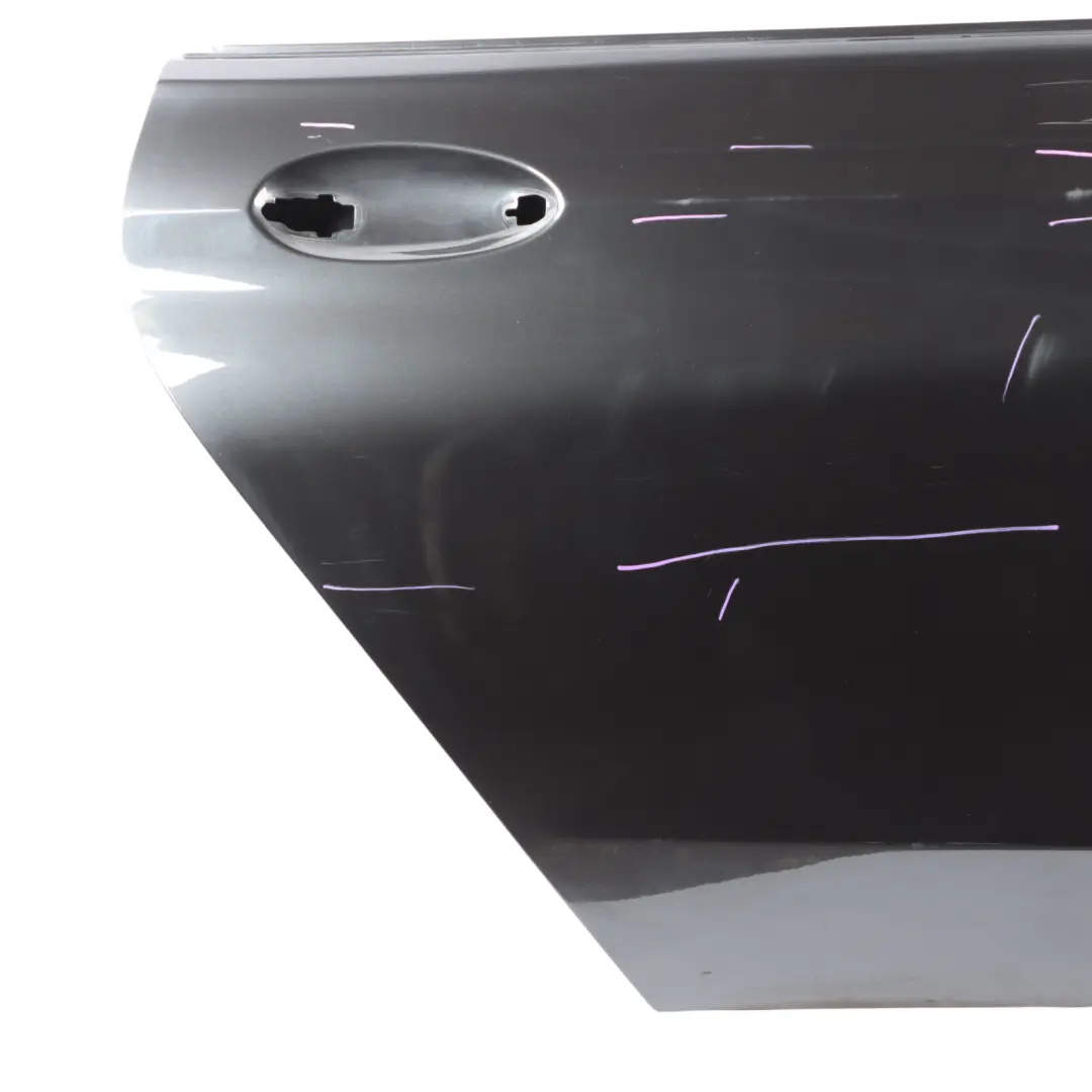 Door Rear Right O/S Aluminium Sophistograu Grey Metallic - A90 to BMW G32 GT with Part number 7482638 BMW G32 GT Door Rear Right O/S Aluminium Sophistograu Grey Metallic - A90 - SKU 7482638-SOP - Part number 7482638