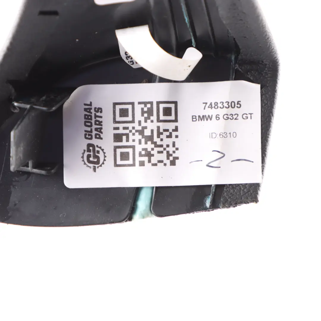 BMW G32 B-Säulen Abdeckung Links Säule Mittel Verkleidung Schwarz - SKU 7483305 - Teilenummer 7483305