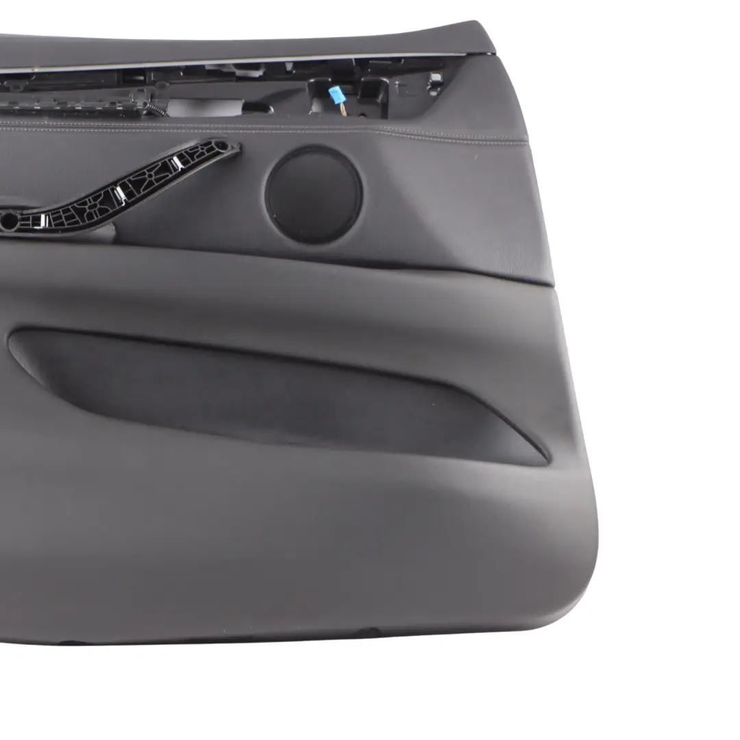 BMW X6 F16 Door Card Panel Trim Front Left N/S Leather Dakota Black - SKU RHD-7484769 - Part number 7484769