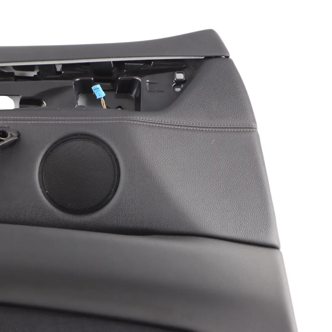Door Card Panel Trim Front Left N/S Leather Dakota Black to BMW X6 F16 with Part number 7484769 BMW X6 F16 Door Card Panel Trim Front Left N/S Leather Dakota Black - SKU RHD-7484769 - Part number 7484769