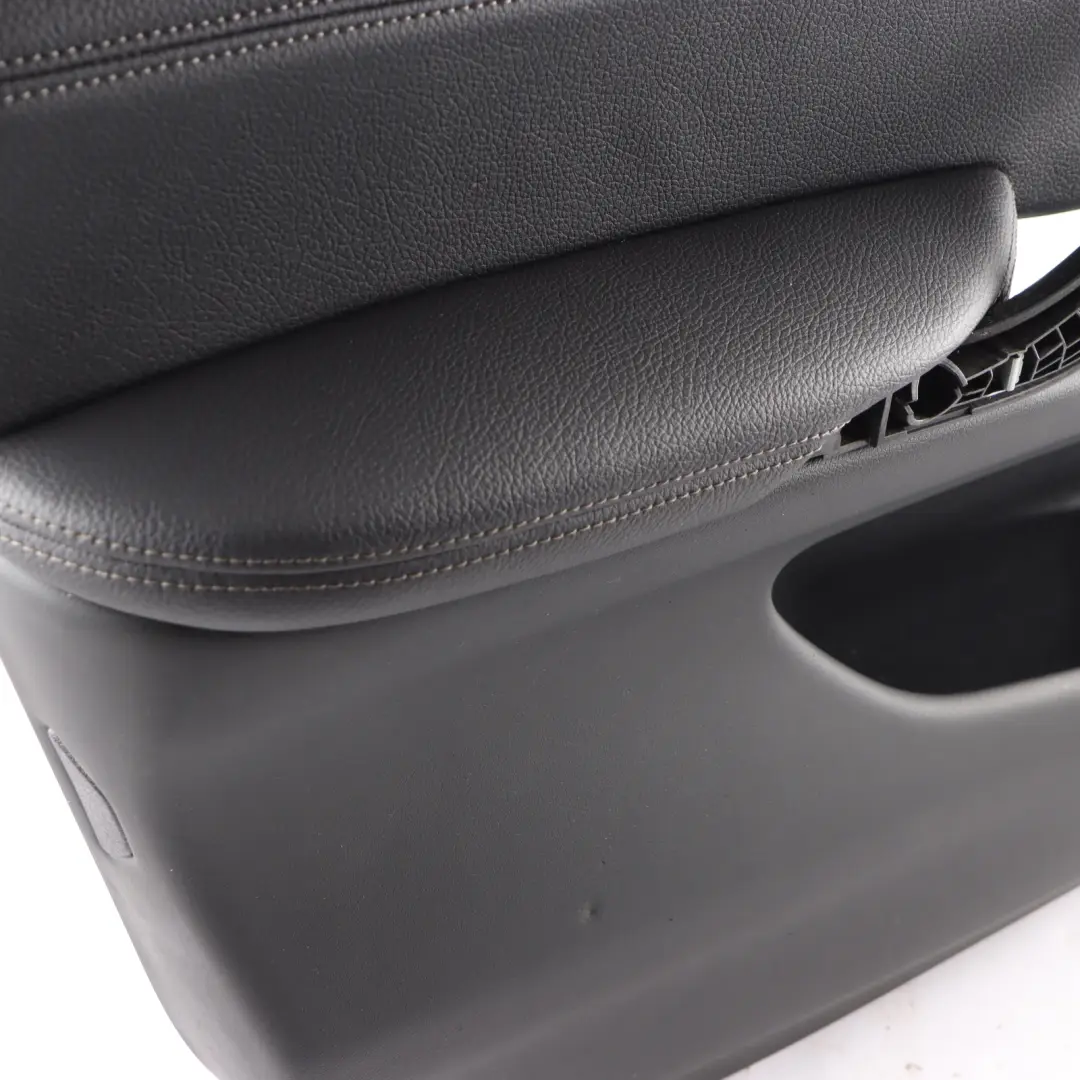 Door Card Panel Trim Front Left N/S Leather Dakota Black to BMW X6 F16 with Part number 7484769 BMW X6 F16 Door Card Panel Trim Front Left N/S Leather Dakota Black - SKU RHD-7484769 - Part number 7484769