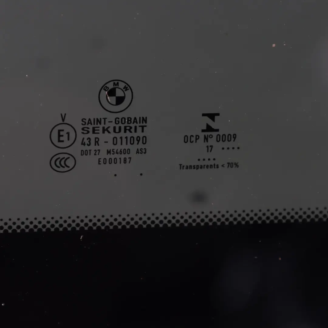 Couvercle Lunette Arrière Toit Ouvrant Panoramique AS3 pour BMW G32 à propos du numéro de pièce 7488433 BMW G32 Couvercle Lunette Arrière Toit Ouvrant Panoramique AS3 - SKU 7488433 - Numéro de pièce 7488433