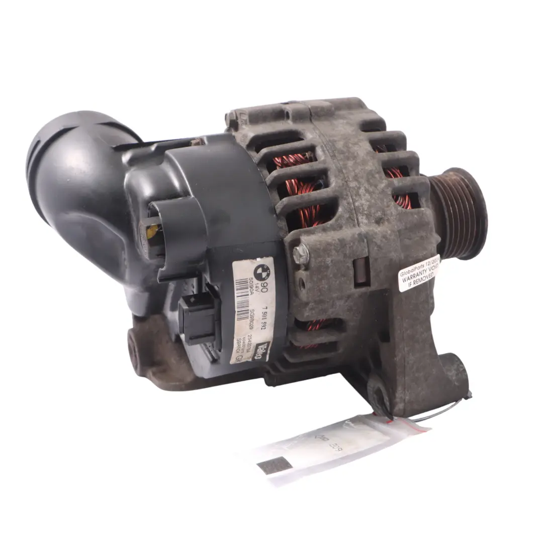 M54 Alternator Generator 90A 14V Valeo to BMW E39 X5 E53 3.0i with Part number 7501592 BMW E39 X5 E53 3.0i M54 Alternator Generator 90A 14V Valeo - SKU 7501592 - Part number 7501592