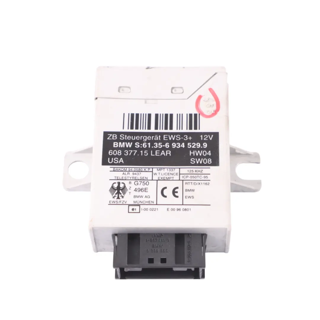 BMW Z4 E85 2.5i Engine M54 192HP Engine ECU Kit EWS3 + 2 Keys Manual - SKU 7527072-10 - Part number 7527072