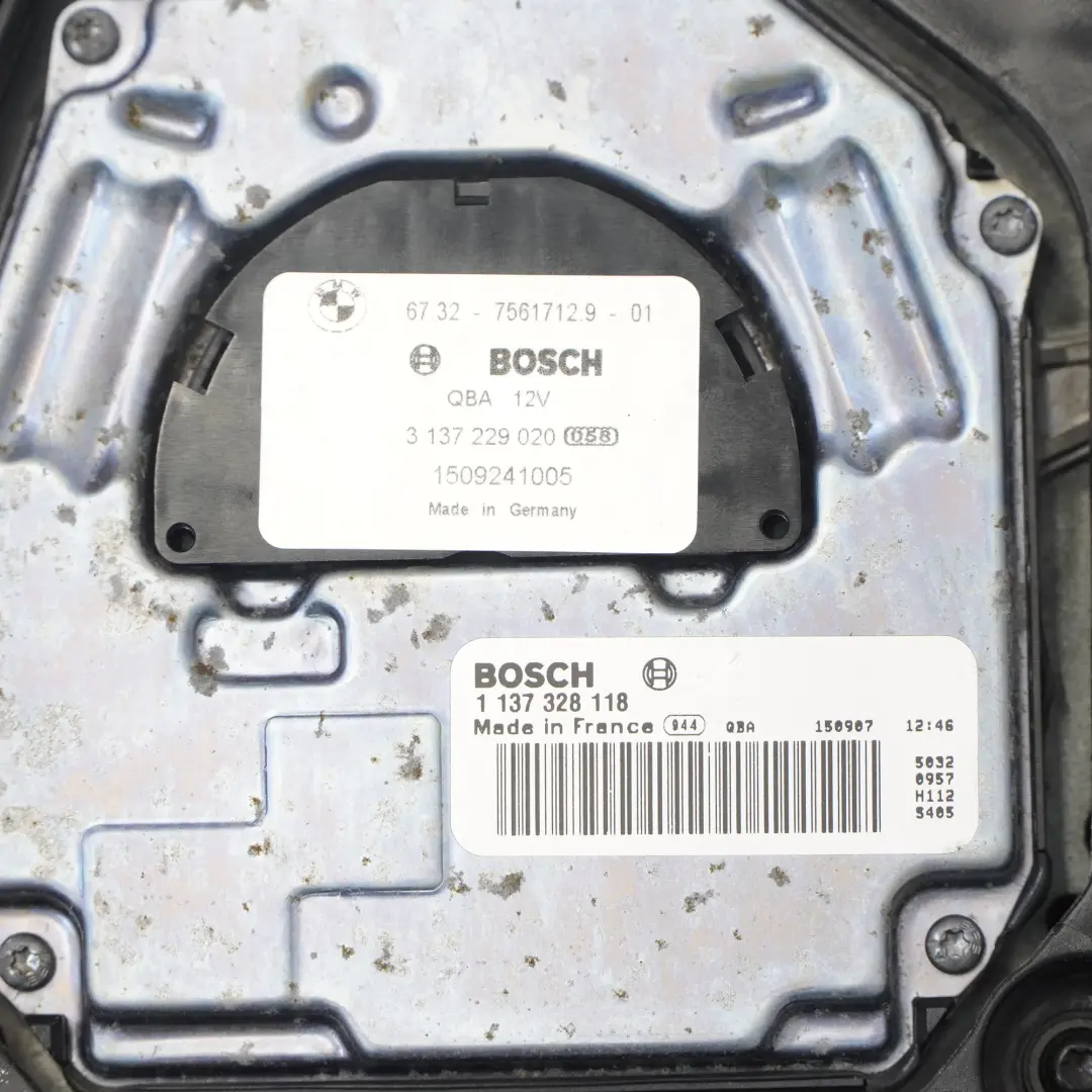 Radiador Ventilador Motor Carcasa N54 135i 335i para BMW E81 E87 E90 E92 con número de pieza 7544803 BMW E81 E87 E90 E92 Radiador Ventilador Motor Carcasa N54 135i 335i - SKU 7544803 - Número de pieza 7544803