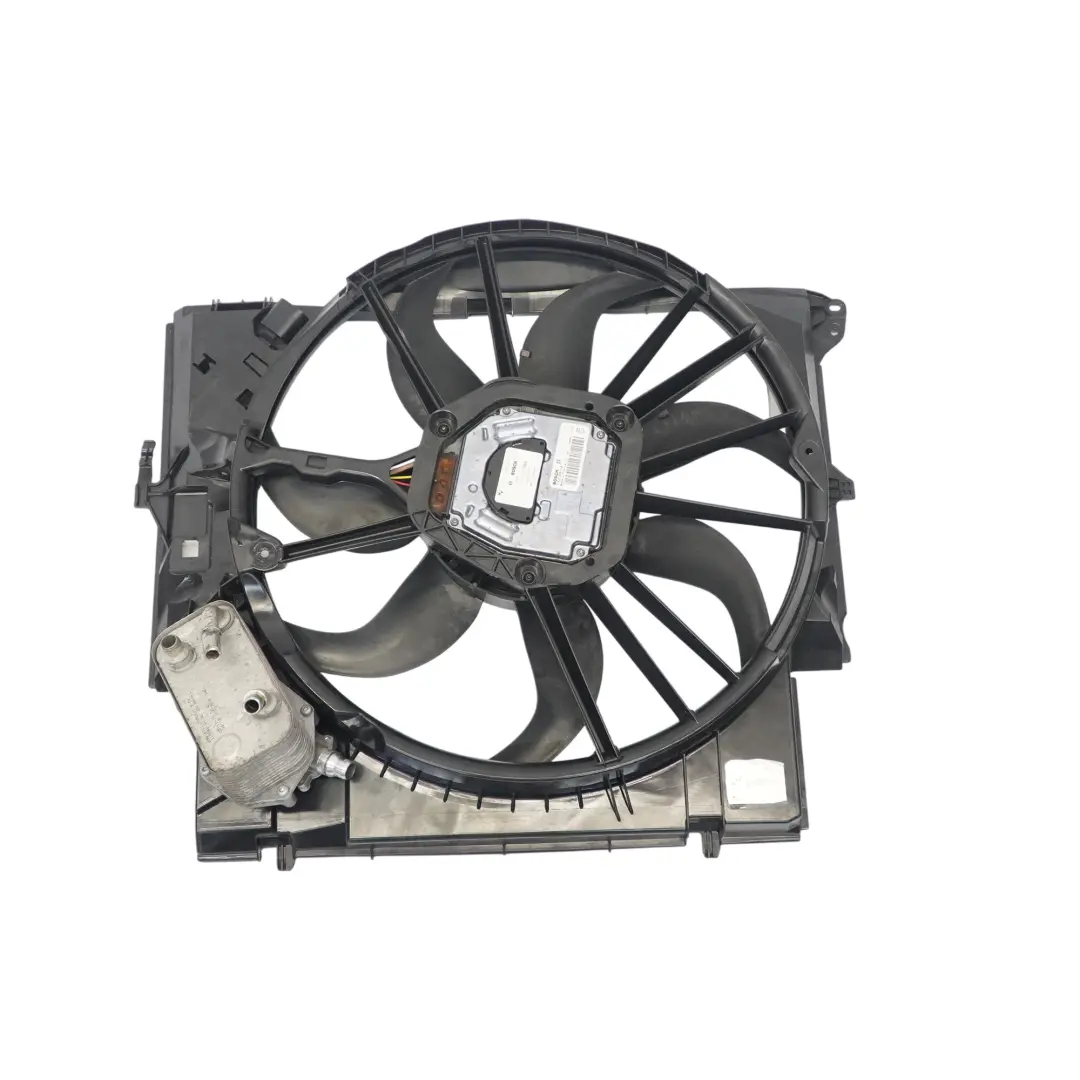 Radiator Cooling Fan Shroud Motor N54 135i 335i to BMW E81 E87 E90 E92 with Part number 7544803 BMW E81 E87 E90 E92 Radiator Cooling Fan Shroud Motor N54 135i 335i - SKU 7544803 - Part number 7544803