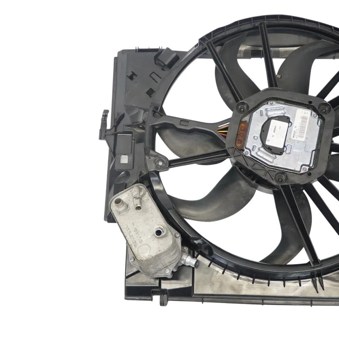 BMW E81 E87 E90 E92 Radiator Cooling Fan Shroud Motor N54 135i 335i - SKU 7544803 - Part number 7544803