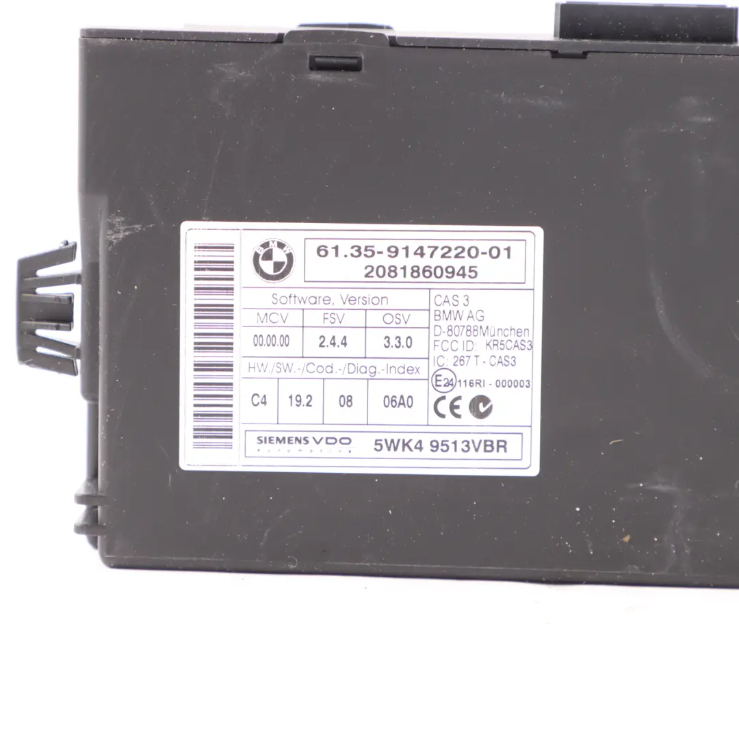N53 272HP ECU DME Kit CAS3 + Key Automatic to BMW E90 E91 E92 330i with Part number 7594305 BMW E90 E91 E92 330i N53 272HP ECU DME Kit CAS3 + Key Automatic - SKU 7594305-4 - Part number 7594305
