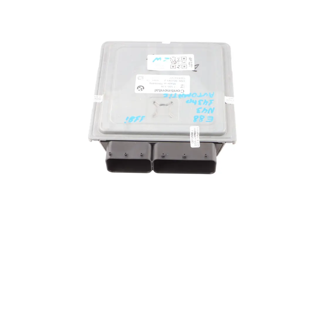 N43 Engine Control Unit ECU DME Automatic to BMW E81 E87 LCI E90 E91 Petrol with Part number 7595179 BMW E81 E87 LCI E90 E91 Petrol N43 Engine Control Unit ECU DME Automatic - SKU 7595179-16 - Part number 7595179
