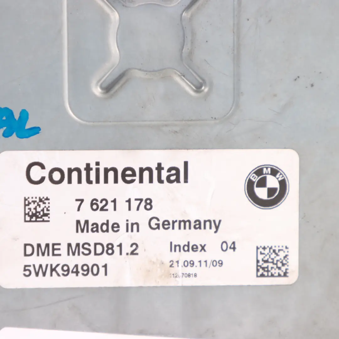 N43 120i 320i 170HP Engine ECU Kit CAS3 + Key Manual to BMW E81 E87 LCI E90 with Part number 7621178 BMW E81 E87 LCI E90 N43 120i 320i 170HP Engine ECU Kit CAS3 + Key Manual - SKU 7621178-9 - Part number 7621178