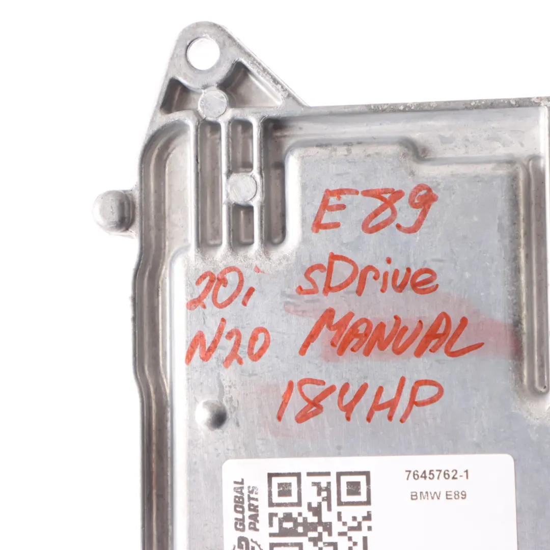 20i N20 184HP Petrol Engine ECU Kit CAS3 + Key Manual BMW Z4 E89 sDrive - SKU 7645762-1 - Part number 7645762