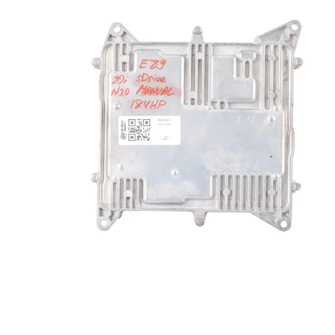 20i N20 184HP Petrol Engine ECU Kit CAS3 + Key Manual BMW Z4 E89 sDrive - SKU 7645762-1 - Part number 7645762