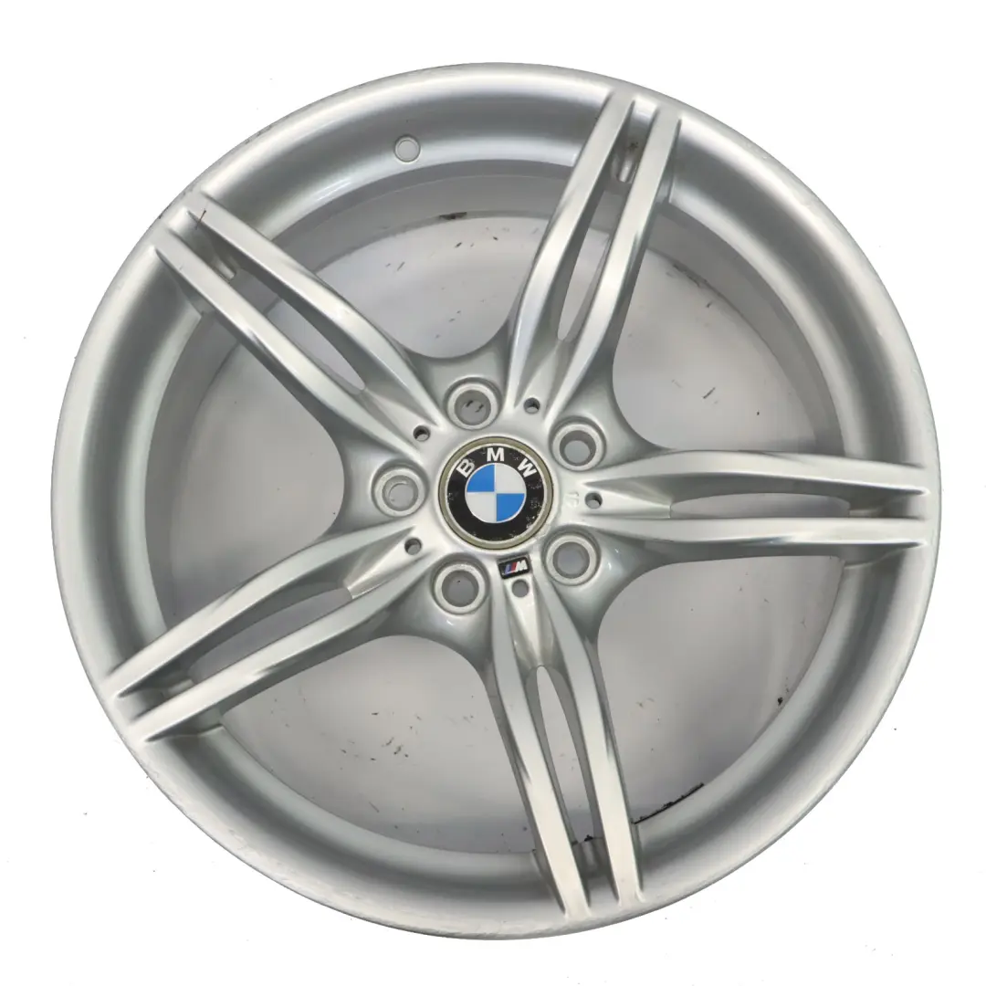Front Silver Alloy Wheel Rim 19" 8J ET:29 M double spoke 326 to BMW Z4 E89 with Part number 7842135 BMW Z4 E89 Front Silver Alloy Wheel Rim 19" 8J ET:29 M double spoke 326 - SKU 7842135-2 - Part number 7842135