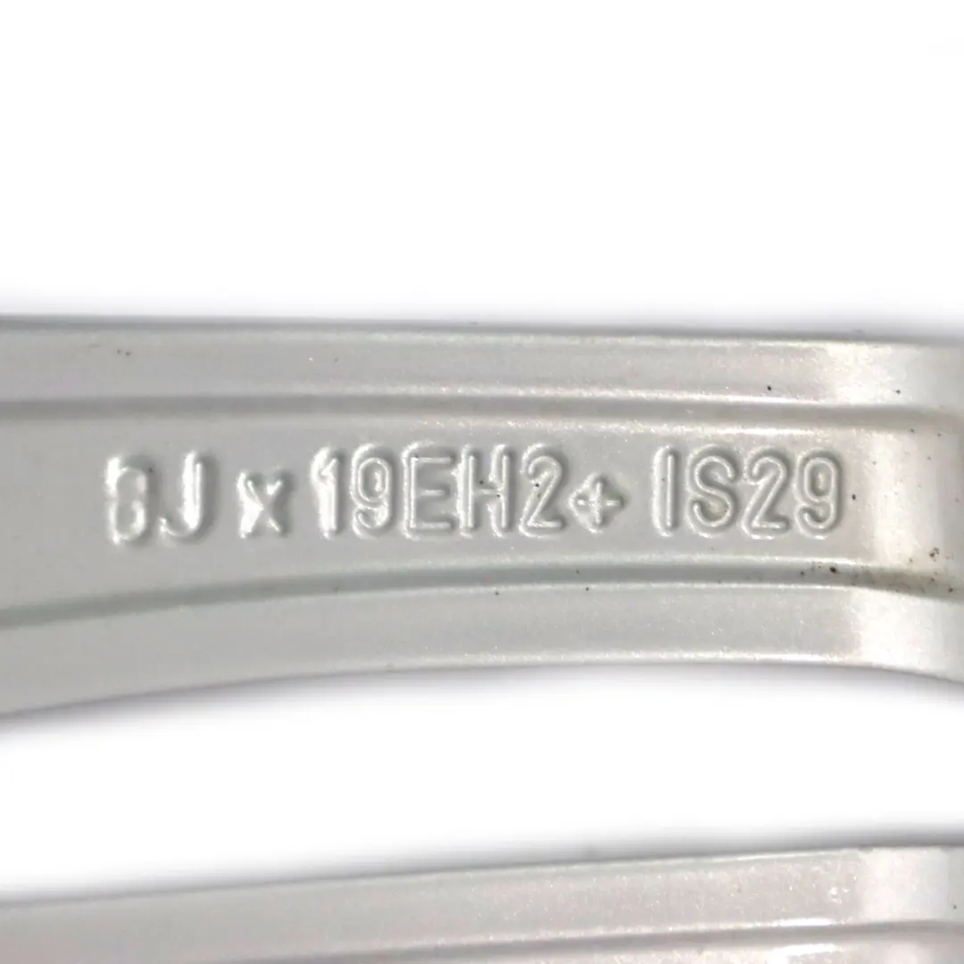 Front Silver Alloy Wheel Rim 19" 8J ET:29 M double spoke 326 to BMW Z4 E89 with Part number 7842135 BMW Z4 E89 Front Silver Alloy Wheel Rim 19" 8J ET:29 M double spoke 326 - SKU 7842135-2 - Part number 7842135