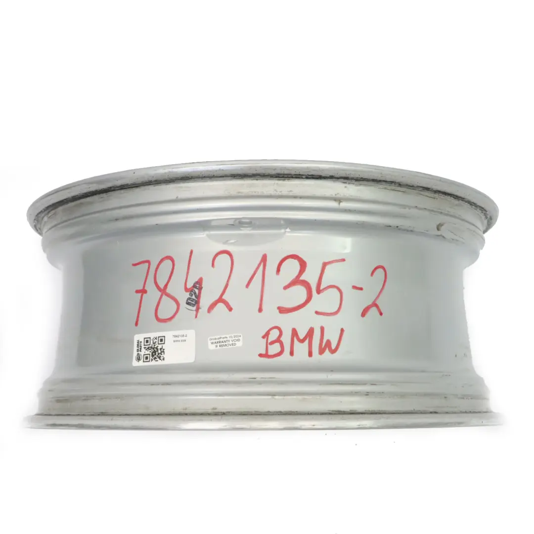 Front Silver Alloy Wheel Rim 19" 8J ET:29 M double spoke 326 to BMW Z4 E89 with Part number 7842135 BMW Z4 E89 Front Silver Alloy Wheel Rim 19" 8J ET:29 M double spoke 326 - SKU 7842135-2 - Part number 7842135