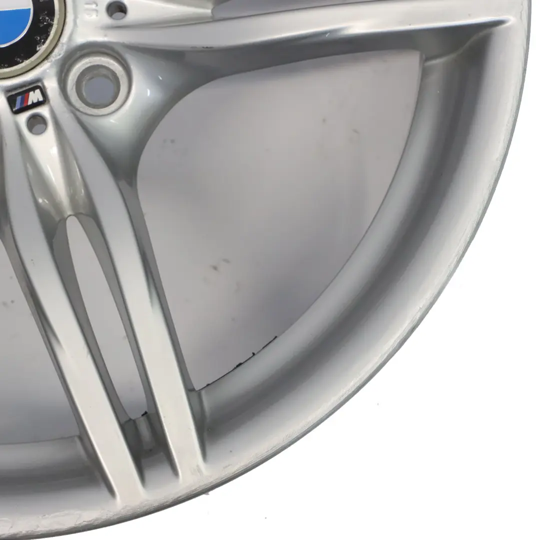 Front Silver Alloy Wheel Rim 19" 8J ET:29 M double spoke 326 to BMW Z4 E89 with Part number 7842135 BMW Z4 E89 Front Silver Alloy Wheel Rim 19" 8J ET:29 M double spoke 326 - SKU 7842135-2 - Part number 7842135