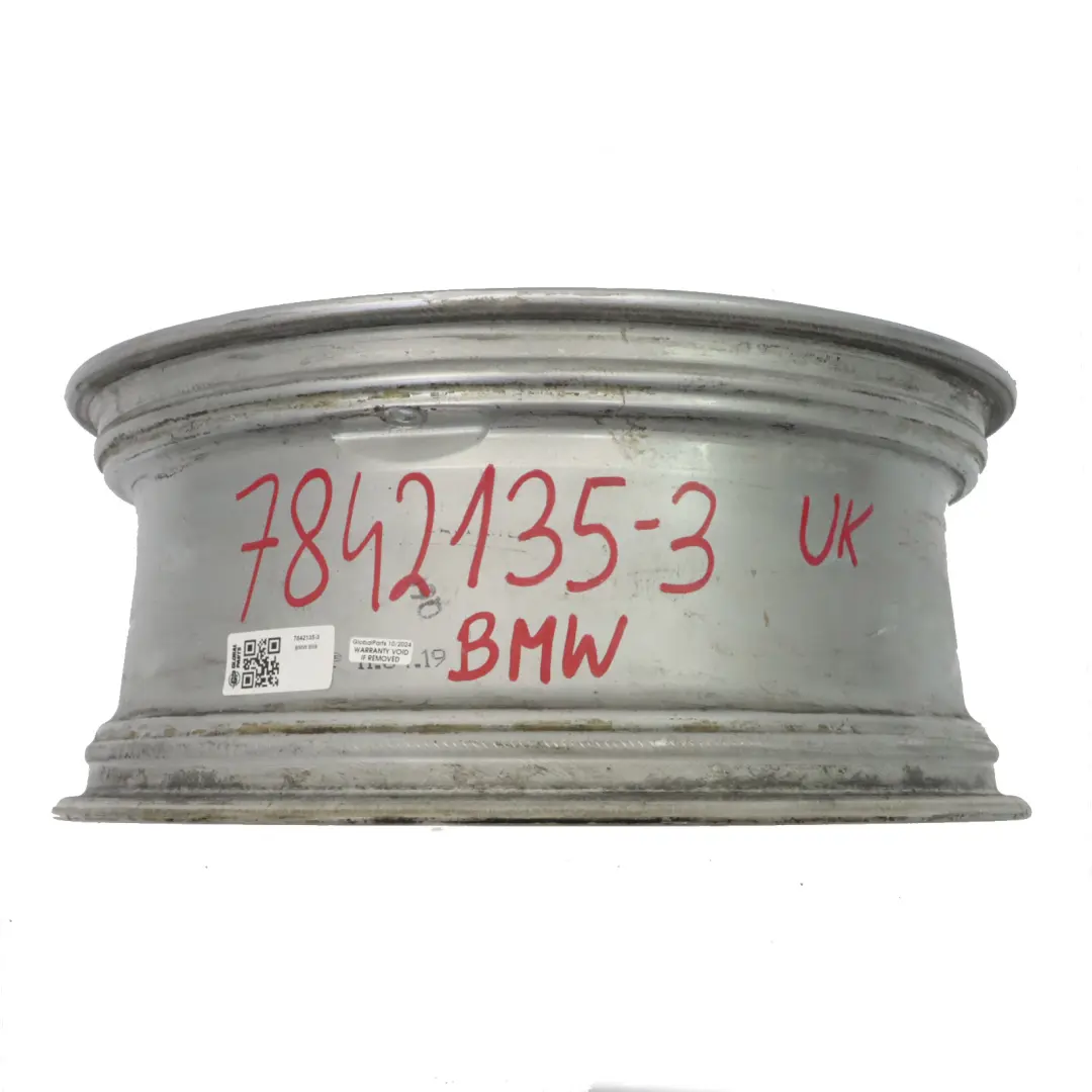 Front Silver Alloy Wheel Rim 19" 8J ET:29 M double spoke 326 to BMW Z4 E89 with Part number 7842135 BMW Z4 E89 Front Silver Alloy Wheel Rim 19" 8J ET:29 M double spoke 326 - SKU 7842135-3 - Part number 7842135