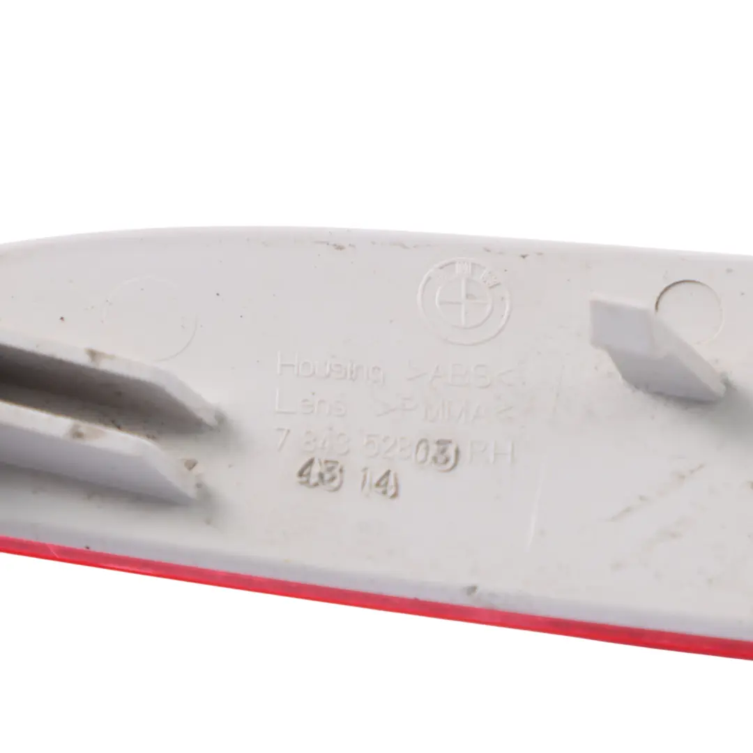 Paraurti posteriore Riflettore posteriore destro per BMW Z4 E89 Cabrio con numero di parte 7843528 BMW Z4 E89 Cabrio Paraurti posteriore Riflettore posteriore destro - SKU 7843528 - Numero di parte 7843528