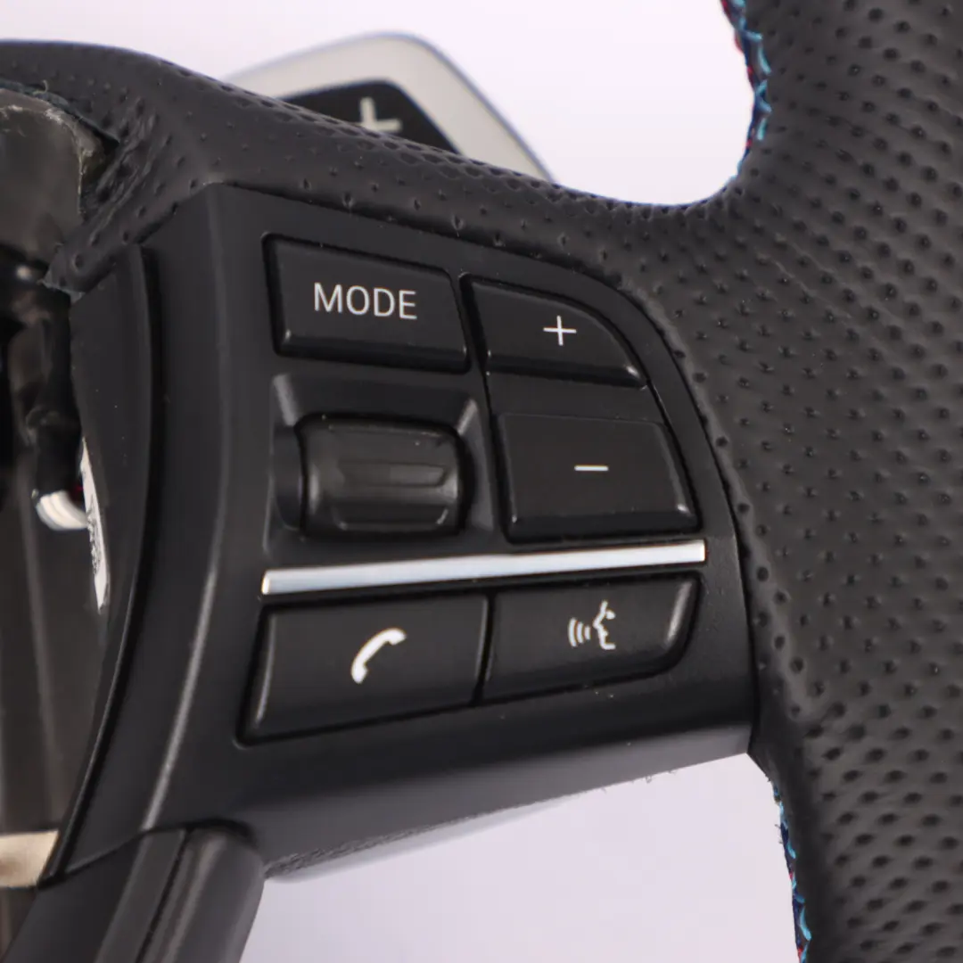 NUOVA pelle M Sport riscaldato volante Cambio al volante per BMW F01 F10 F11 F12 F07 con numero di parte 7844104 BMW F01 F10 F11 F12 F07 NUOVA pelle M Sport riscaldato volante Cambio al volante - SKU 7844104-2 - Numero di parte 7844104