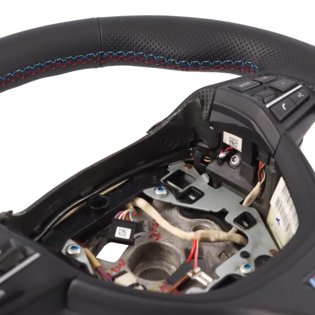 BMW F01 F10 F11 F12 F07 Kierownica Sport Grzana NOWA Czarna Skóra Łopatki - SKU 7844104-2 - Numer Części 7844104