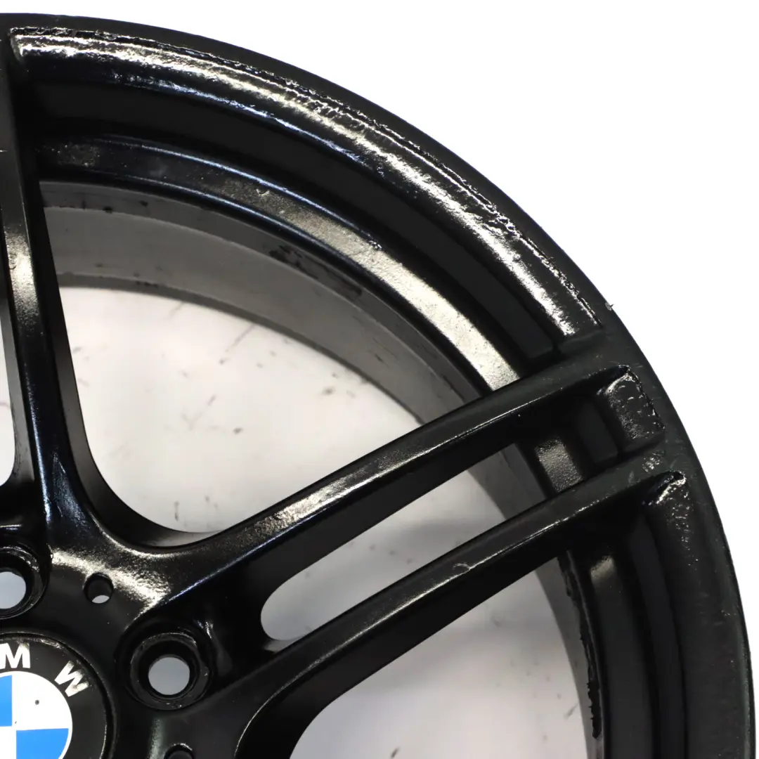 BMW E90 E91 E92 Schwarz Leichtmetallrad 19" 9J ET:39 M Doppelspeiche 313 - SKU 7844344-7 - Teilenummer 7844344