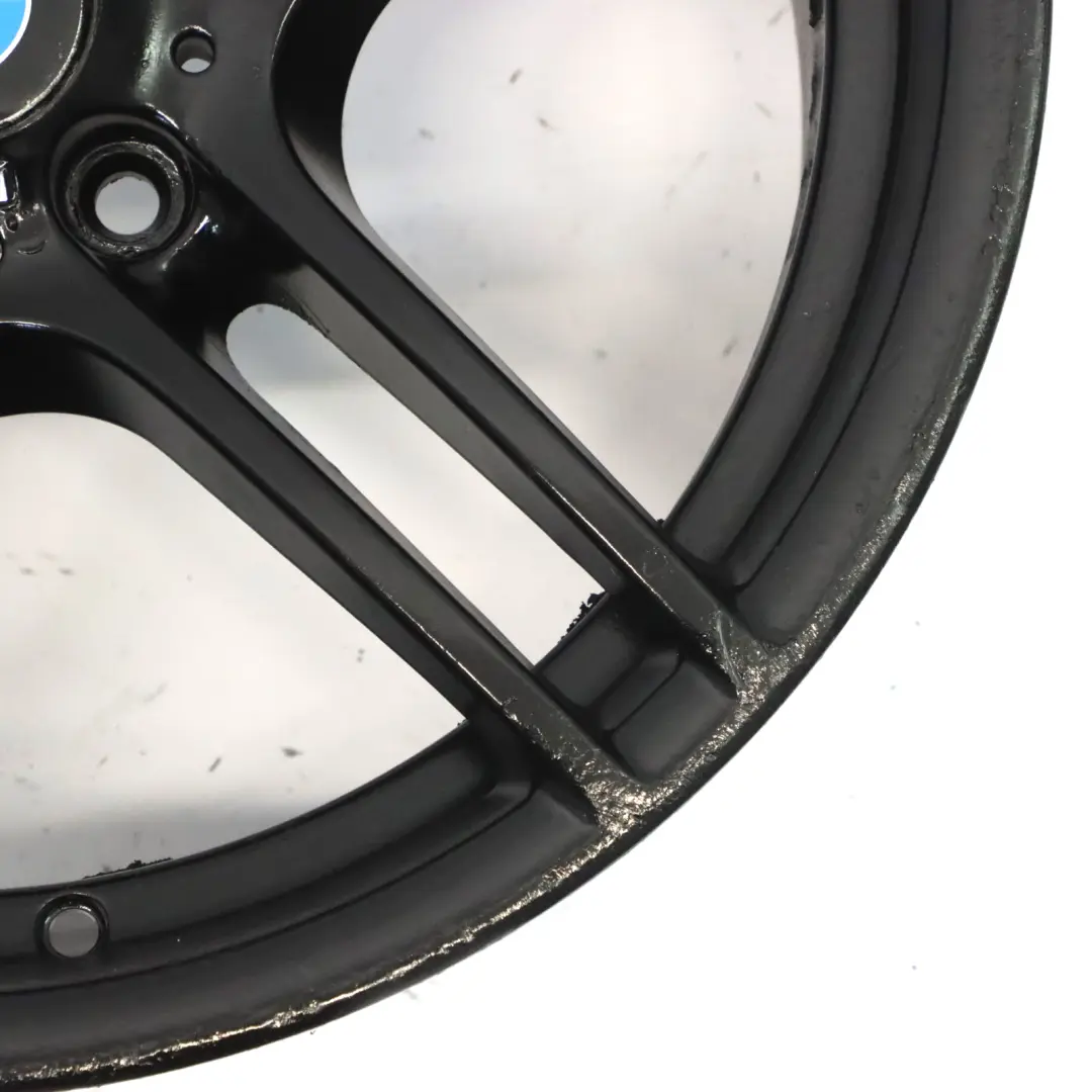 BMW E90 E91 E92 Black Alloy Wheel 19" 9J ET:39 M Double Spoke 313 - SKU 7844344-7 - Part number 7844344