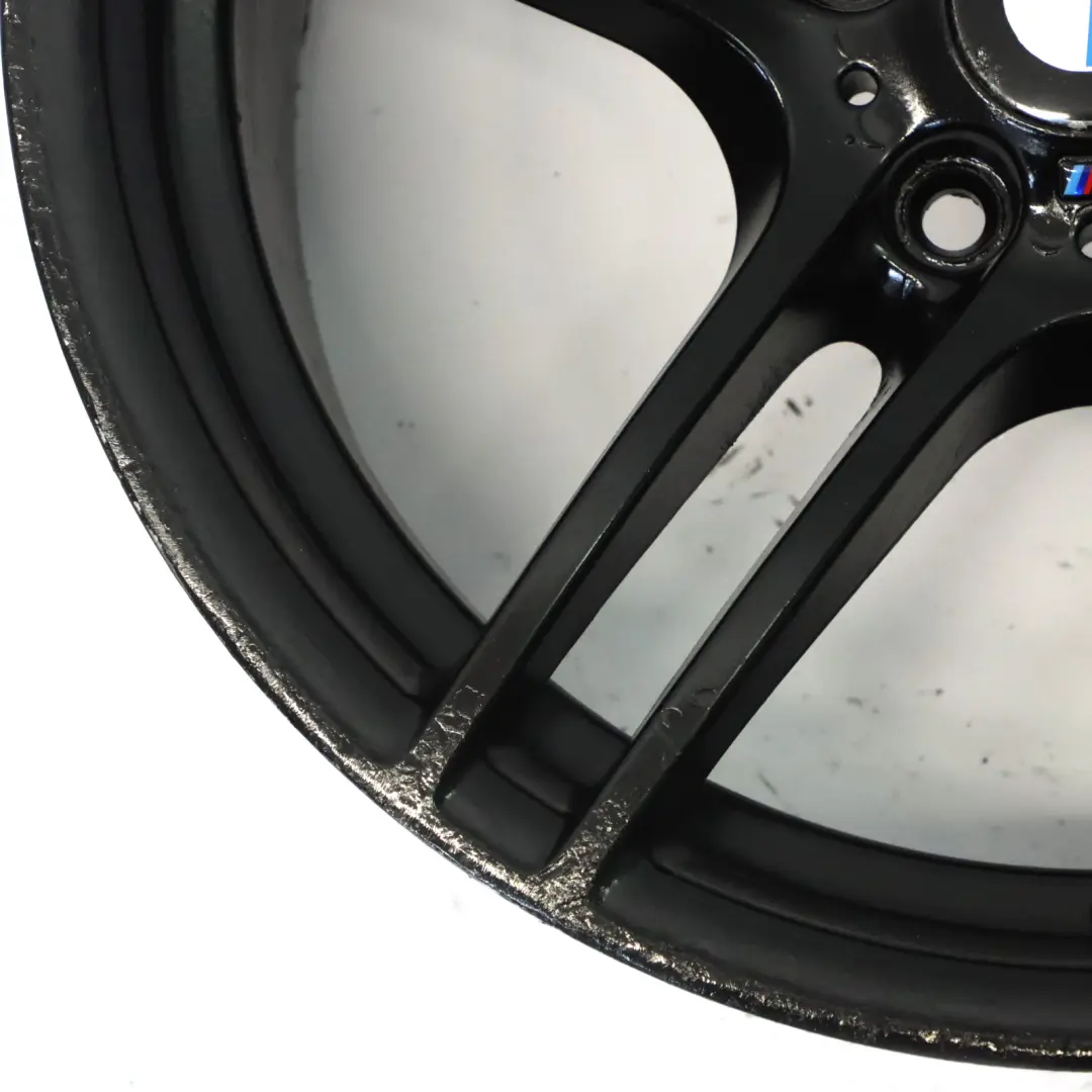 BMW E90 E91 E92 Cerchio in lega nero 19" 9J ET:39 M Doppie razze 313 - SKU 7844344-7 - Numero di parte 7844344