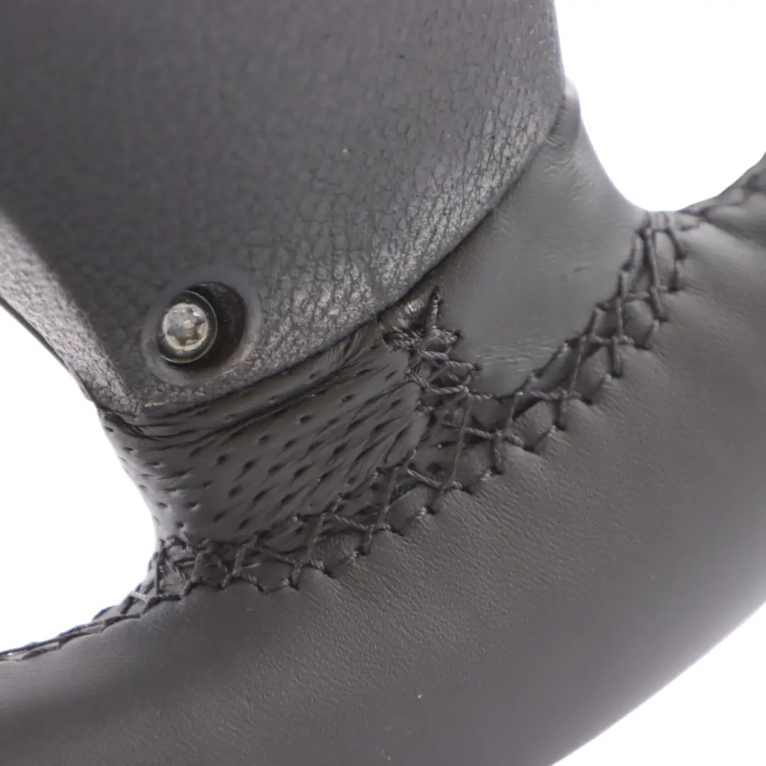 Leather Steering Wheel Black Threads Multifunction to BMW X5 E70 NEW M Sport Black with Part number 7844566 BMW X5 E70 NEW M Sport Black Leather Steering Wheel Black Threads Multifunction - SKU 7844566-5 - Part number 7844566