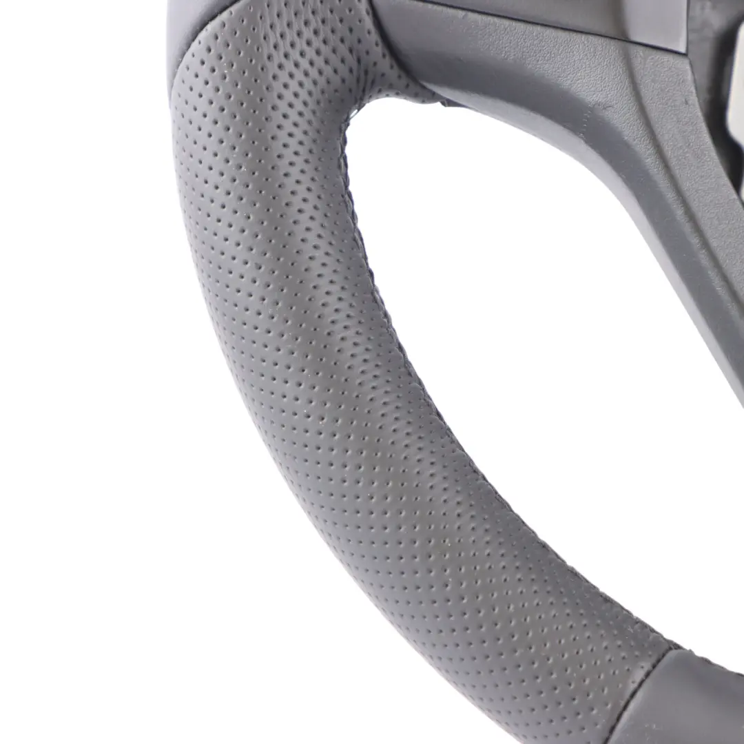 Leather Steering Wheel Black Threads Multifunction to BMW X5 E70 NEW M Sport Black with Part number 7844566 BMW X5 E70 NEW M Sport Black Leather Steering Wheel Black Threads Multifunction - SKU 7844566-5 - Part number 7844566