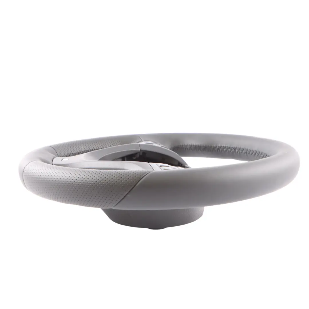 Leather Steering Wheel Black Threads Multifunction to BMW X5 E70 NEW M Sport Black with Part number 7844566 BMW X5 E70 NEW M Sport Black Leather Steering Wheel Black Threads Multifunction - SKU 7844566-5 - Part number 7844566