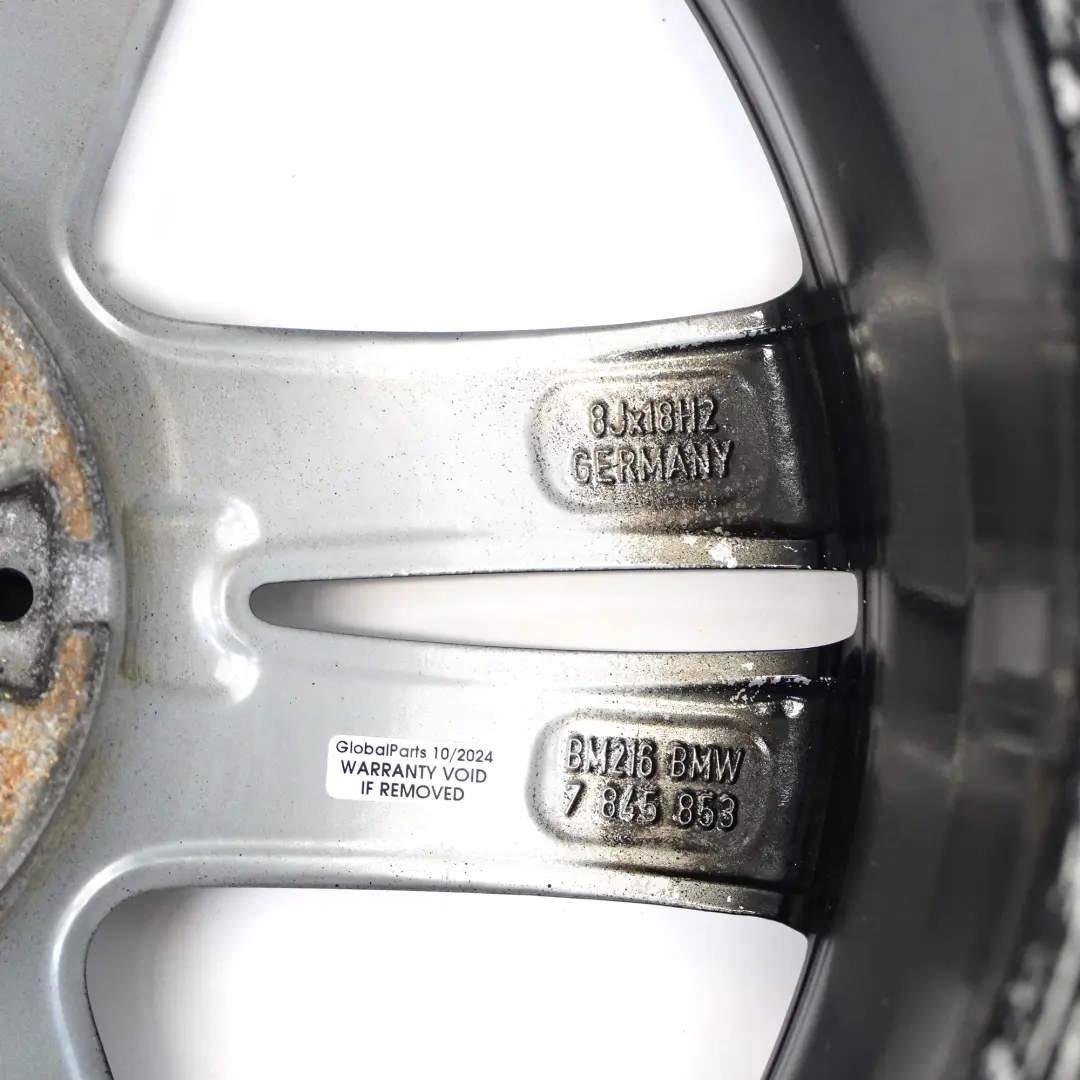 Hinten Schwarz Alufelge 18" ET:52 8J M Sternspeiche 386 für BMW F20 F21 mit Teilenummer 7845853 BMW F20 F21 Hinten Schwarz Alufelge 18" ET:52 8J M Sternspeiche 386 - SKU 7845853-5 - Teilenummer 7845853