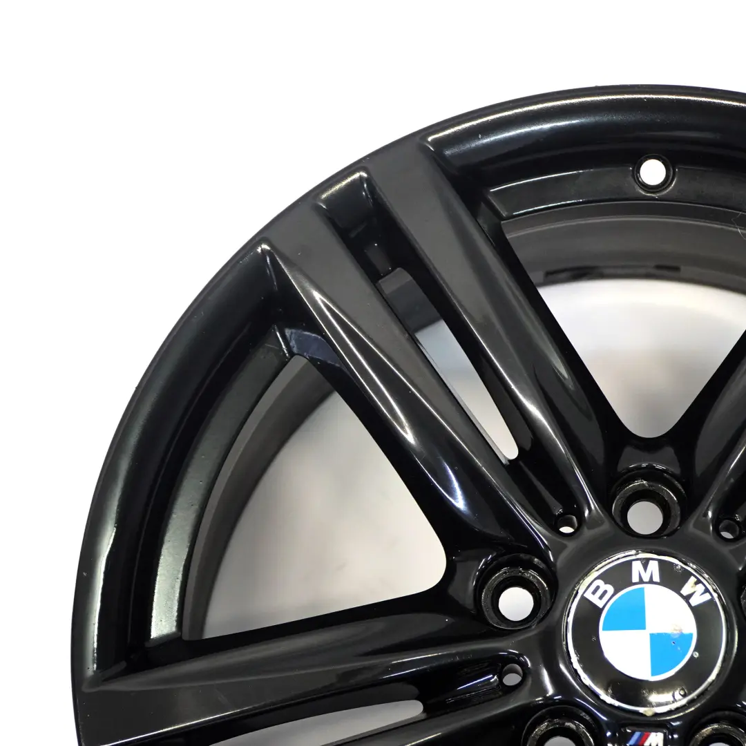 BMW F20 F21 F22 Llanta Aleación Negra Trasera 18" 8J ET:52 M Star Spoke - SKU 7845853-5 - Número de pieza 7845853
