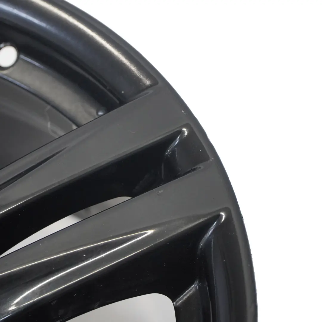 BMW F20 F21 F22 Rear Black Alloy Wheel Rim 18" 8J ET:52 M Star Spoke 386 - SKU 7845853-5 - Part number 7845853