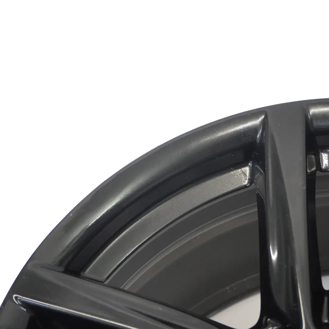 BMW F20 F21 F22 Rear Black Alloy Wheel Rim 18" 8J ET:52 M Star Spoke 386 - SKU 7845853-5 - Part number 7845853