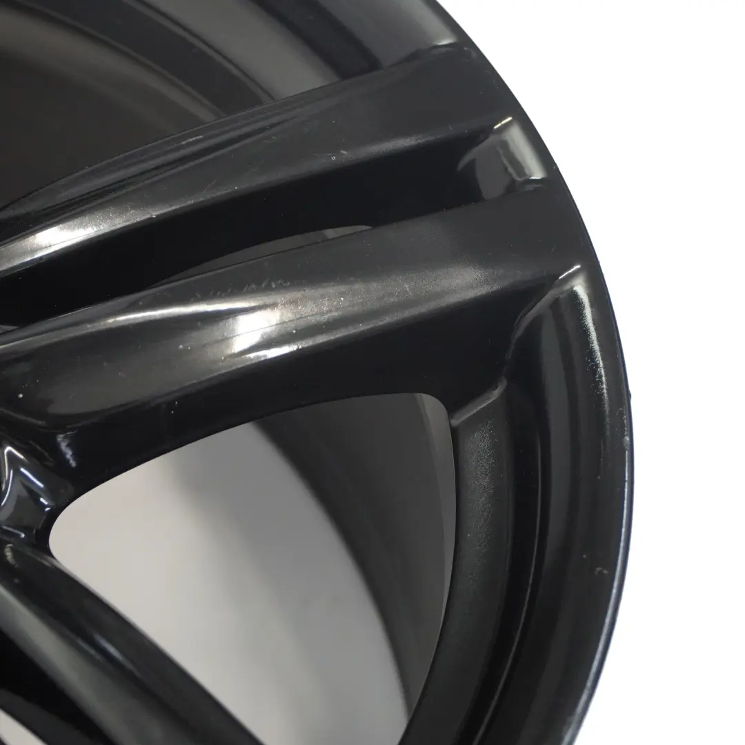 BMW F20 F21 F22 Rear Black Alloy Wheel Rim 18" 8J ET:52 M Star Spoke 386 - SKU 7845853-5 - Part number 7845853