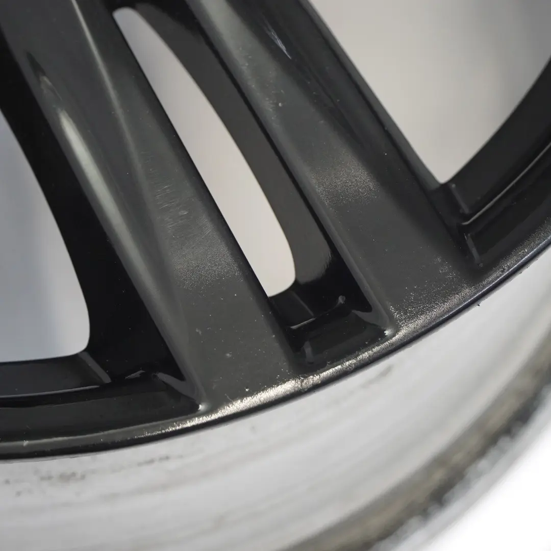 BMW F20 F21 F22 Rear Black Alloy Wheel Rim 18" 8J ET:52 M Star Spoke 386 - SKU 7845853-5 - Part number 7845853