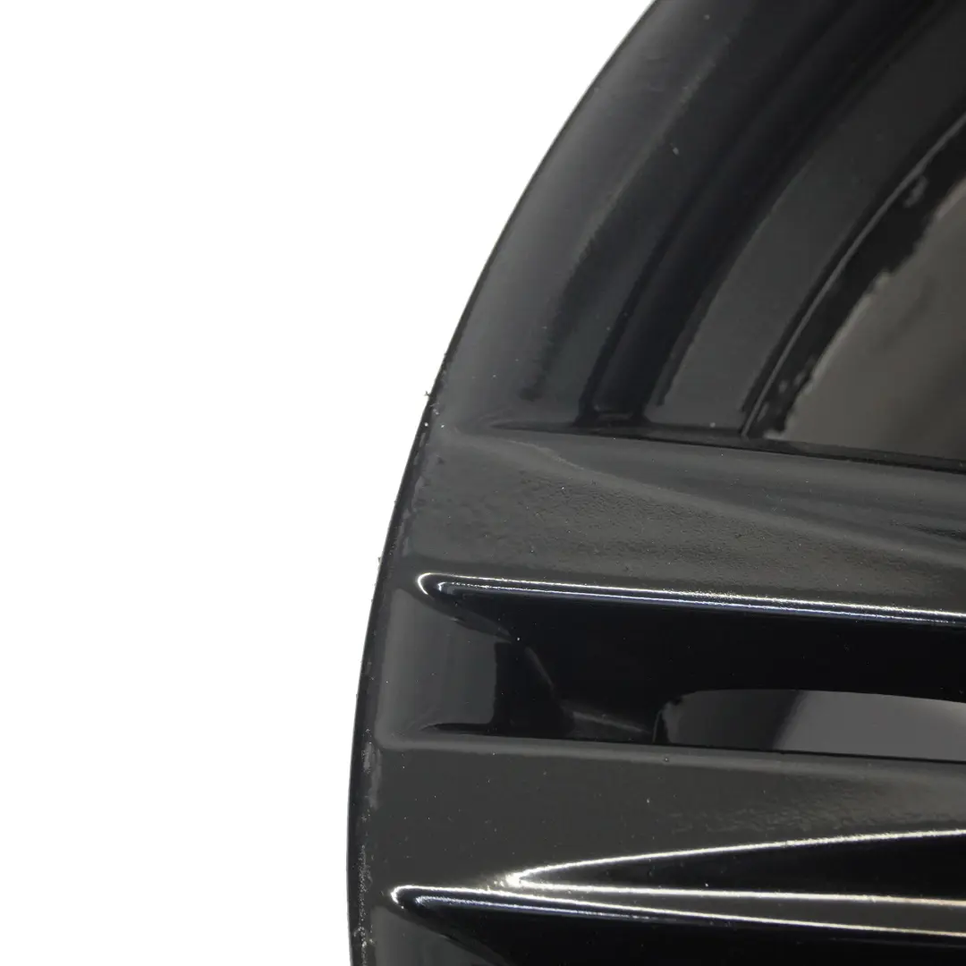 BMW F20 F21 F22 Rear Black Alloy Wheel Rim 18" 8J ET:52 M Star Spoke 386 - SKU 7845853-6 - Part number 7845853