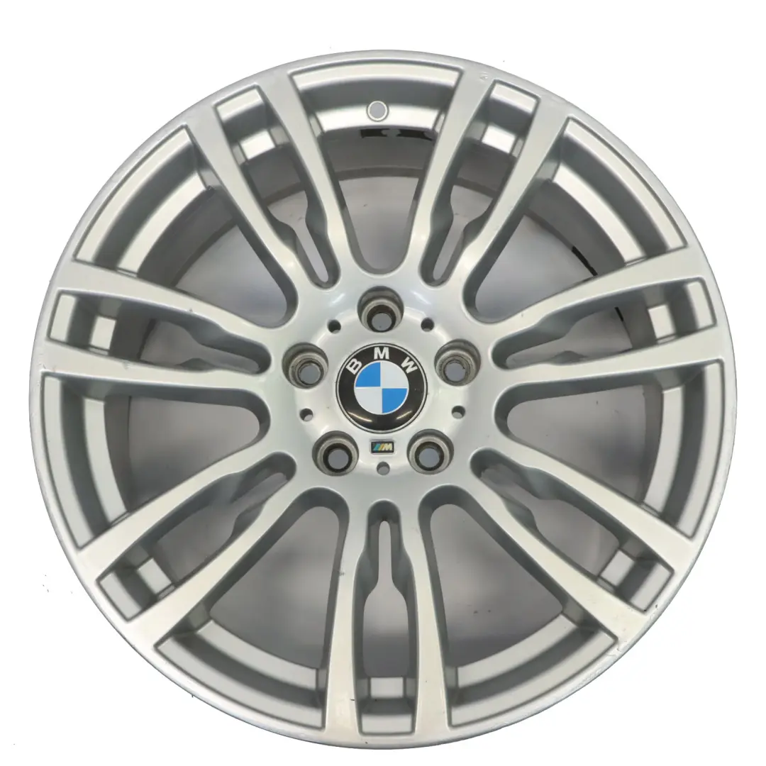 Alloy Wheel Rim 19" 8,5J ET:47 M Star Spoke 403 to BMW F30 F31 Silver Rear with Part number 7845883 BMW F30 F31 Silver Rear Alloy Wheel Rim 19" 8,5J ET:47 M Star Spoke 403 - SKU 7845883-15 - Part number 7845883