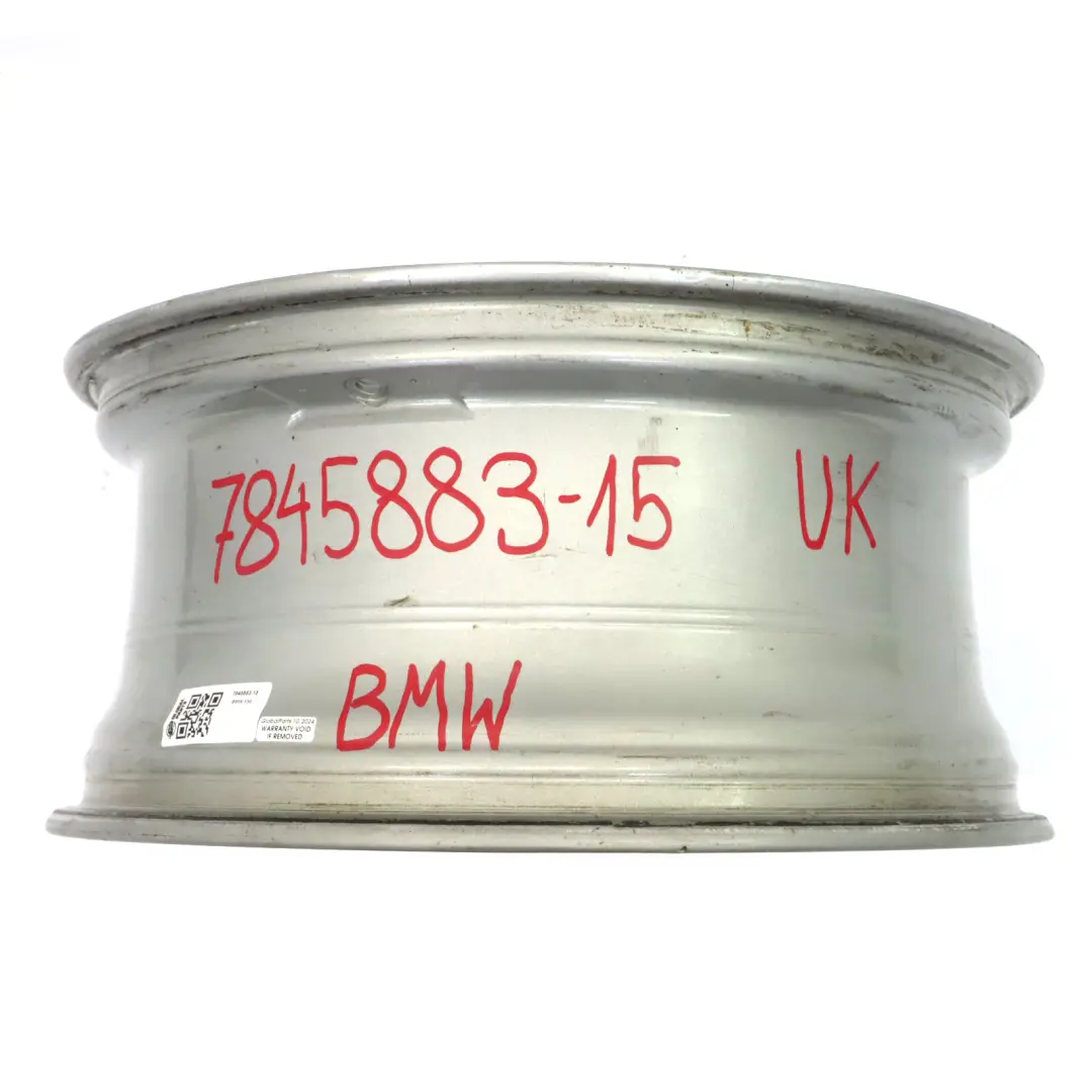 Alloy Wheel Rim 19" 8,5J ET:47 M Star Spoke 403 to BMW F30 F31 Silver Rear with Part number 7845883 BMW F30 F31 Silver Rear Alloy Wheel Rim 19" 8,5J ET:47 M Star Spoke 403 - SKU 7845883-15 - Part number 7845883