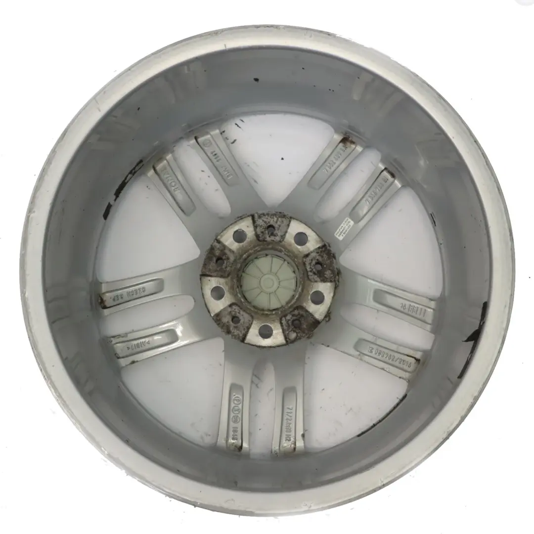 BMW F20 F21 Silver Alloy Wheel Rim 18" 7,5J ET:45 M Double Spoke 461 - SKU 7846784-5 - Part number 7846784